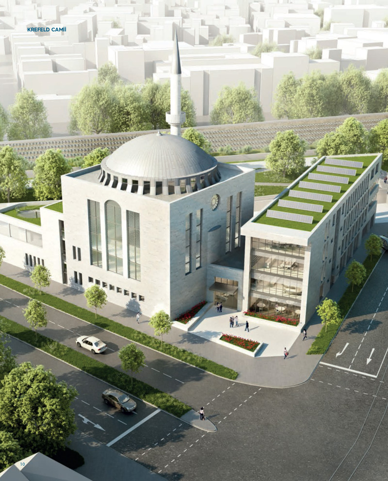 Almanya Krefeld Camii Projesi