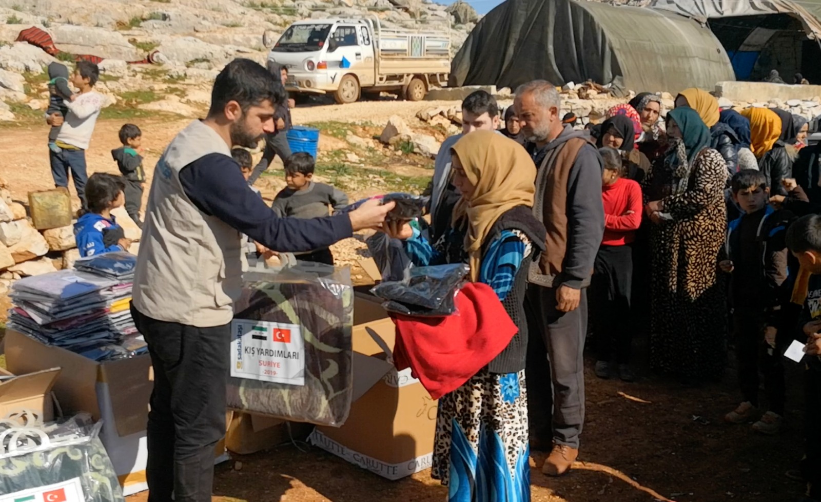 Winter Clothing Aid for Syrian Refugees