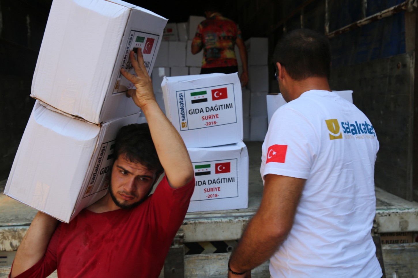 Suriye gıda yardımı