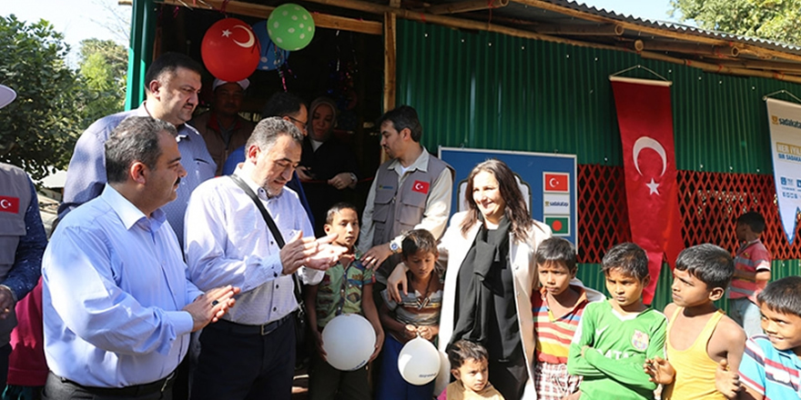 Arakanlı Mülteciler İçin 3 Okul Hizmete Açıldı