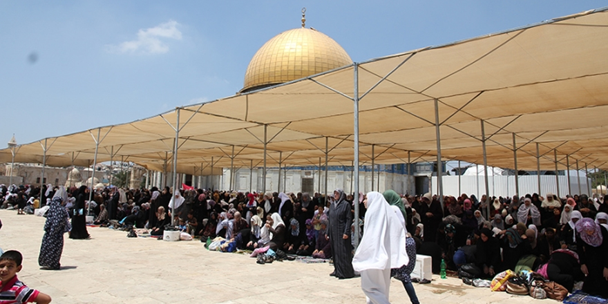 Mescid-i Aksa Avlusuna Gölgelik Projesi