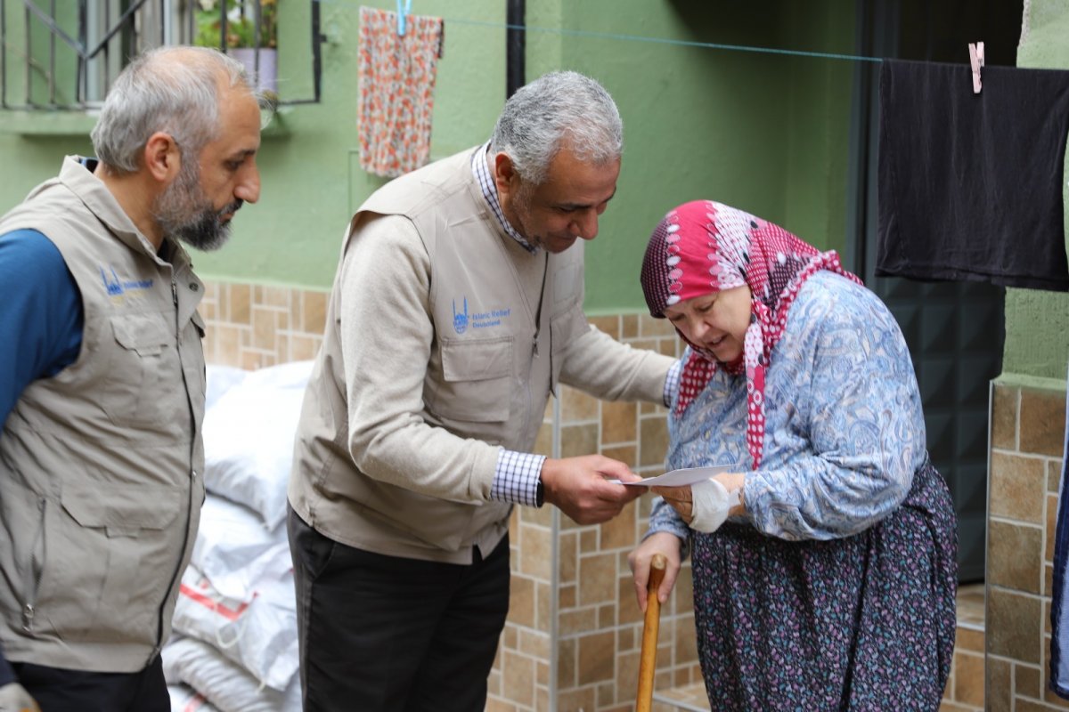Winter aid was carried out with the contribution of Islamic Relief