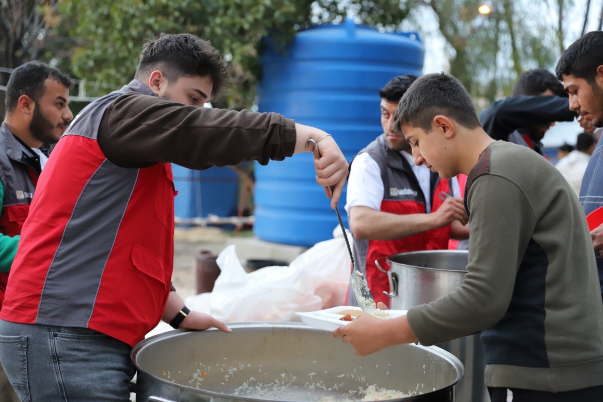 Iftar Organization with the support of Cihannuma