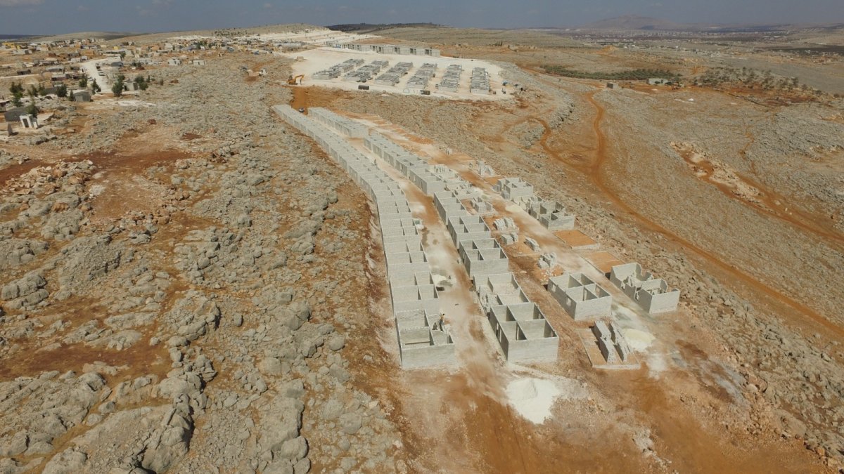 Yassin Boro residential town in Idlib