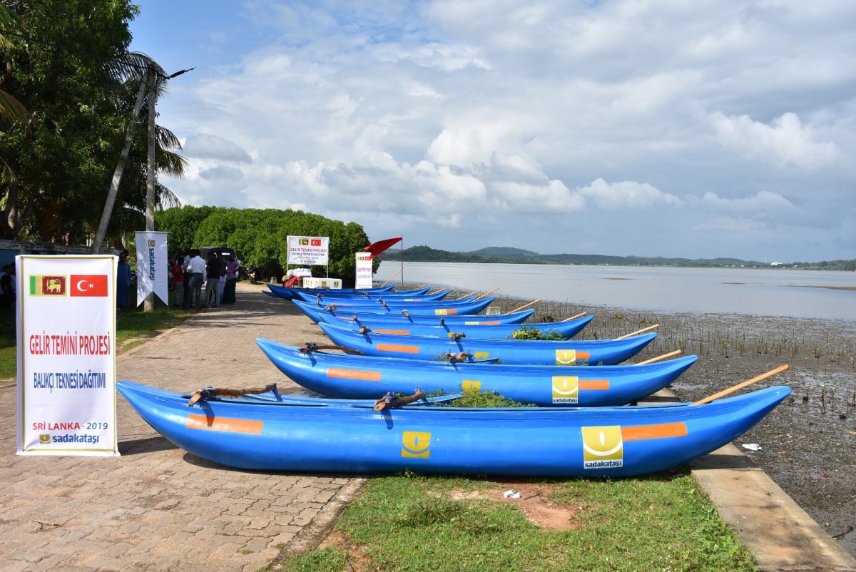 Fishing Boat Distribution in Sri Lanka