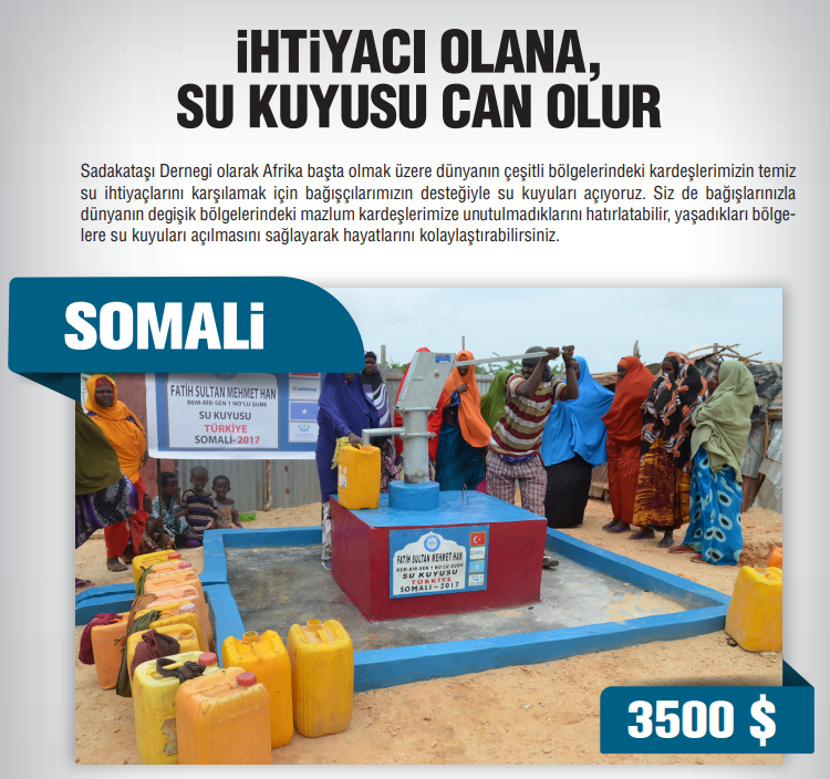 iHTiYACI OLANA, SU KUYUSU CAN OLUR