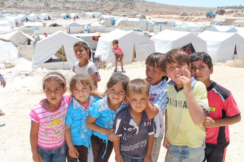 Suriye İdlib Şehrinde Bulunan Çadır Kentimiz Faaliyete Geçti